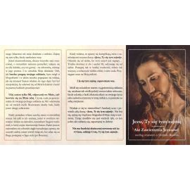 Folder składany Jezu Ty się tym zajmij - Folder religijny - Nowość