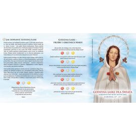 Folder składany Godzina Łaski dla Świata - Folder religijny - Nowość