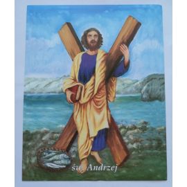 Obrazek 20x25 - Św. Andrzej - OBRAZY RELIGIJNE - Nowość