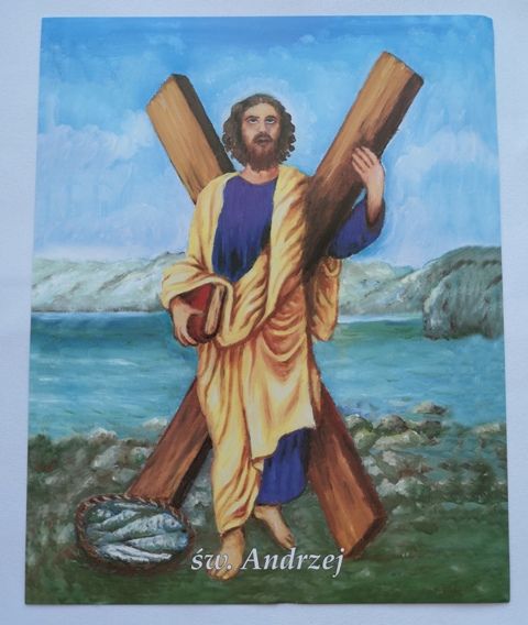 Obrazek 20x25 - Św. Andrzej