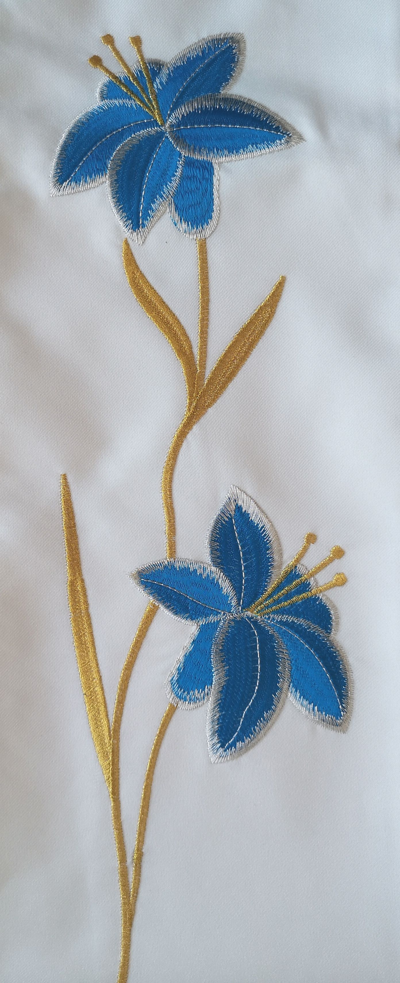 Stuła haftowana Matka Boża Fatimska - zdjęcie 5 - Stuła haftowana Matka Boża Fatimska