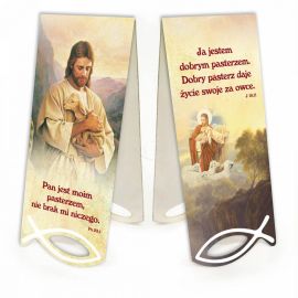 Zakładka Jezus - Pan jest moim pasterzem... - Zakładki religijne do książek - Nowość