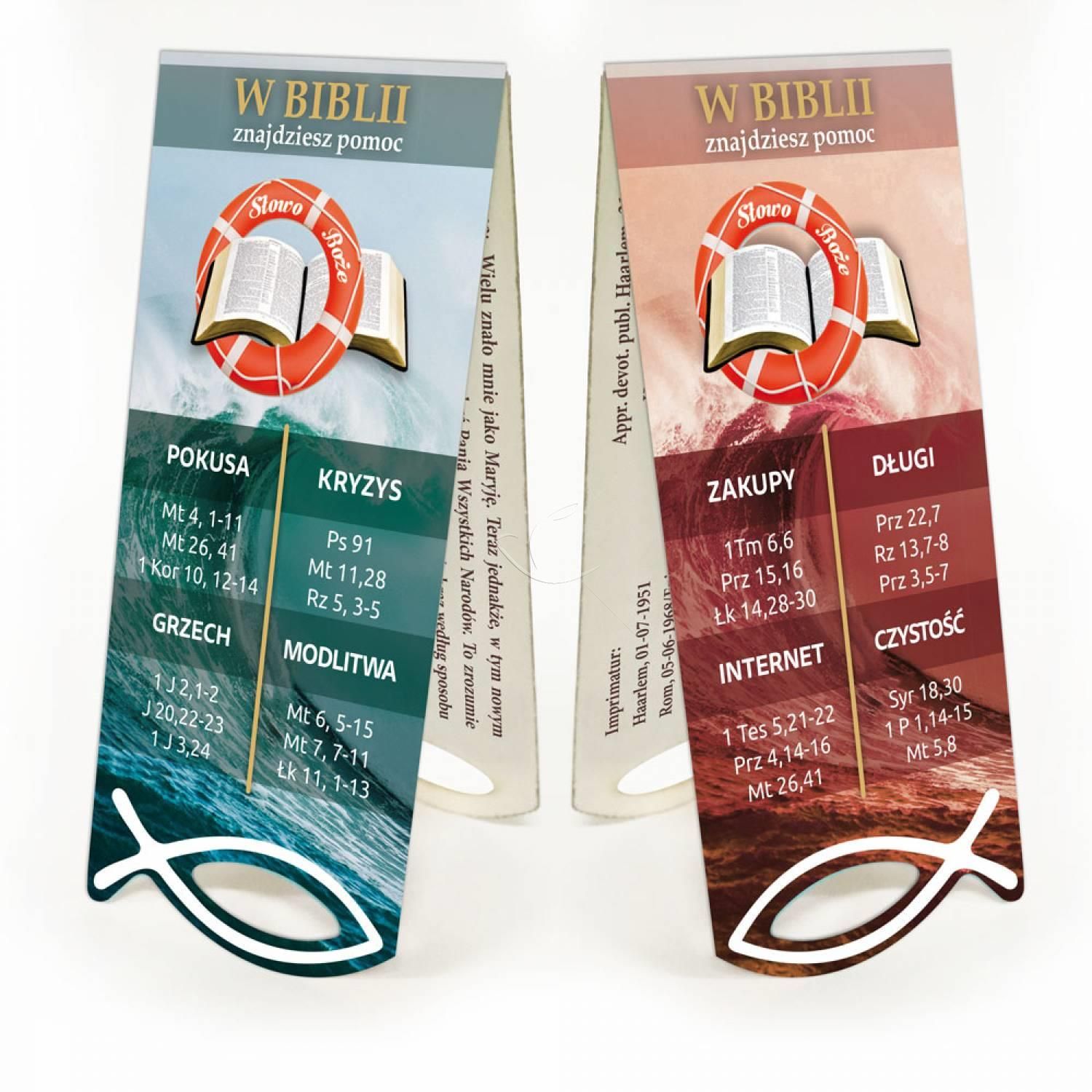 Zakładka W Biblii znajdziesz pomoc
