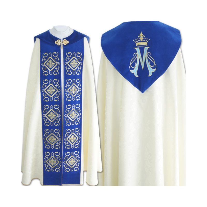 Kapa Maryjna haftowana + stuła (51) - Kapa Maryjna haftowana + stuła (51)