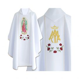 Ornat haftowany Matka Boska z Guadalupe (35) - Ornaty Maryjne - Nowość