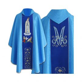Ornat haftowany Matka Boża Fatimska (3) - ORNATY - Nowość