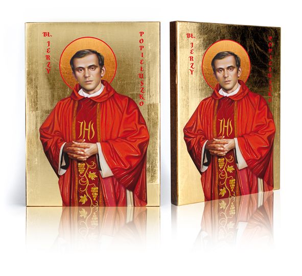 Ikona św. Jerzy Popiełuszko