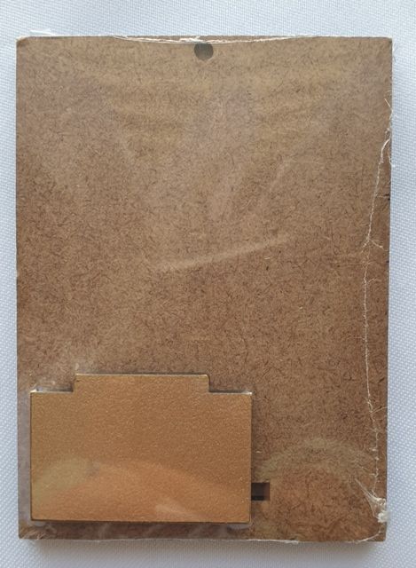 Mały drewniany obrazek Serce Pana Jezusa - zdjęcie 2 - Mały drewniany obrazek Serce Pana Jezusa