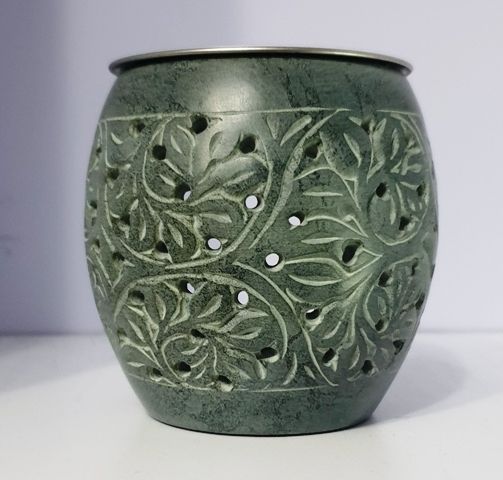 Kadzielnica domowa - kamień mydlany - 8 cm (1)