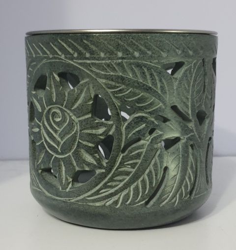 Kadzielnica domowa - kamień mydlany - 9 cm (6)