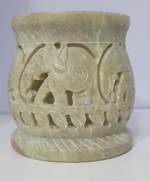 Kadzielnica domowa - kamień mydlany - 9 cm (7) - zdjęcie 2 - Kadzielnica domowa - kamień mydlany - 9 cm (7)