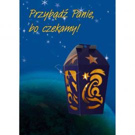 Plakat - Przybądź Panie, bo czekamy! - Plakaty Bożonarodzeniowe - Nowość
