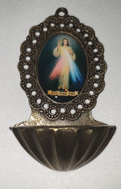 Kropielniczka metalowa - zdjęcie 6 - Kropielniczka metalowa