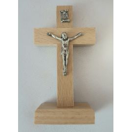 Krzyżyk drewniany stojący jasny brąz 10x5 cm - KRZYŻE, KRZYŻYKI - Nowość