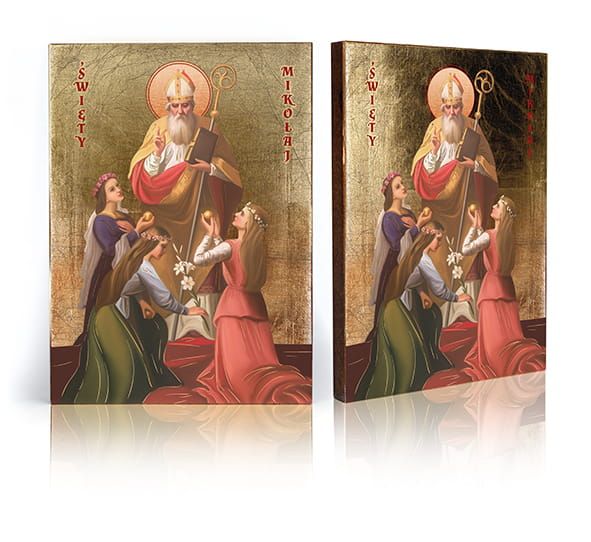 Ikona Święty Mikołaj (3)