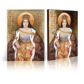 Ikona Święta Jadwiga - Królowa Polski (2) - Święci i Błogosławieni - Nowość