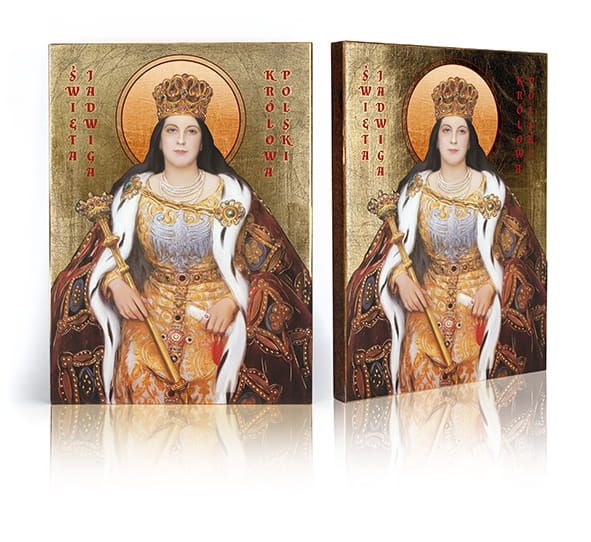 Ikona Święta Jadwiga - Królowa Polski (2)