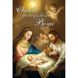 Plakat Bożonarodzeniowy – Chwała na wysokości Bogu - Plakaty Bożonarodzeniowe - Nowość
