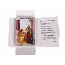 Tajemnice różańcowe - praktyczne karty - RÓŻAŃCE, KORONKI, TAJEMNICE RÓŻAŃCOWE - Nowość