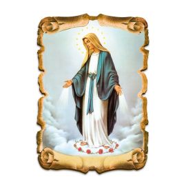 Obraz na HDF format A5 - Matka Boża Niepokalana - Obrazek religijny płyta HDF - Nowość