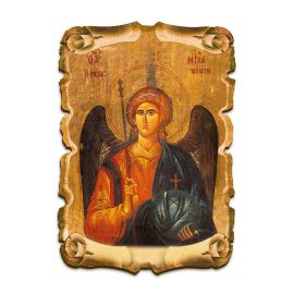 Obraz na HDF format A5 - Święty Michał Archanioł - Obrazek religijny płyta HDF - Nowość