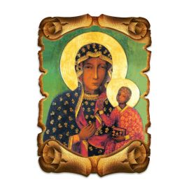 Obraz na HDF format A5 - Matka Boża Częstochowska (5) - Obrazek religijny płyta HDF - Nowość