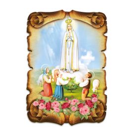 Obraz na HDF format A5 - Matka Boża Fatimska (4) - Obrazek religijny płyta HDF - Nowość