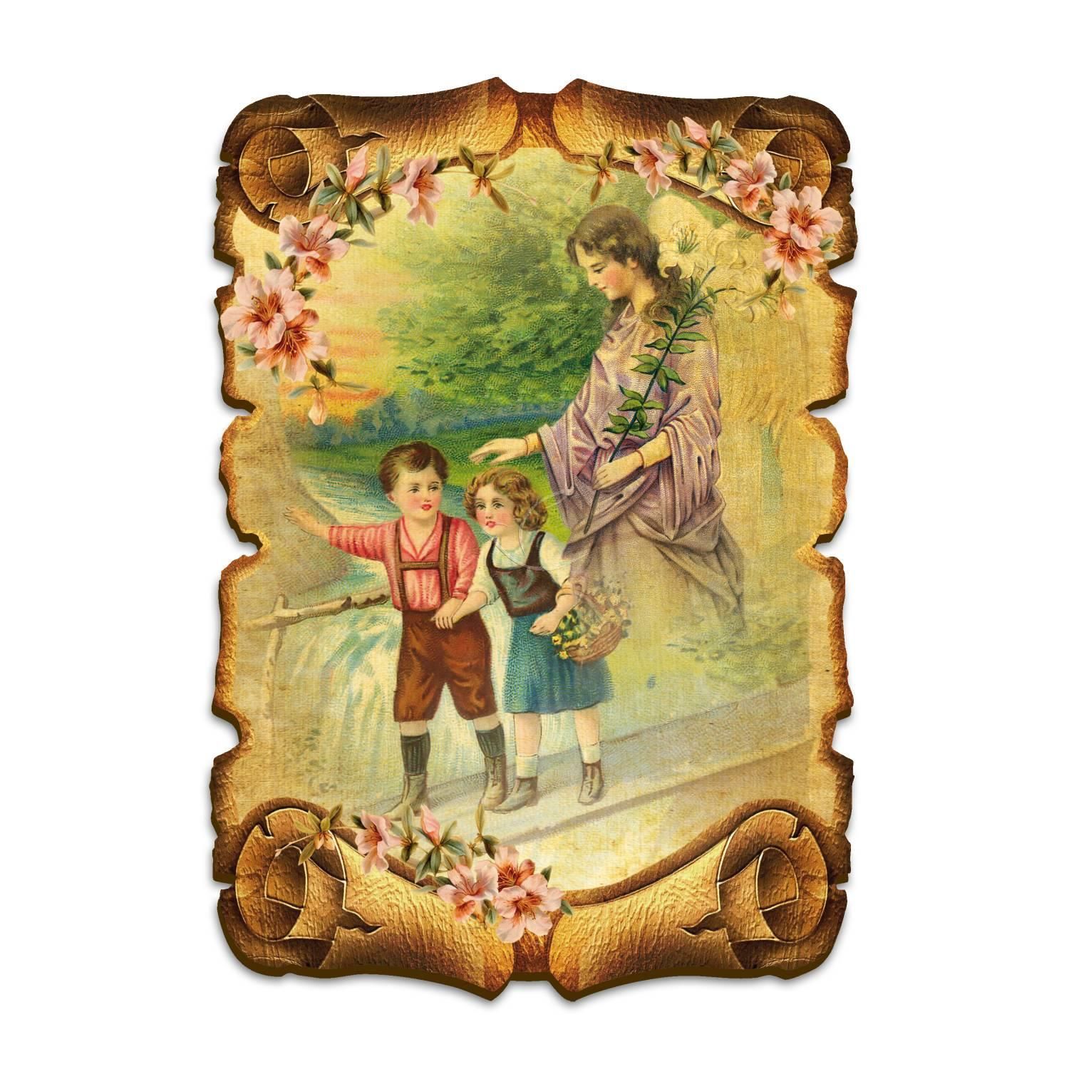 Obraz na HDF format A5 - Anioł Stróż (7)