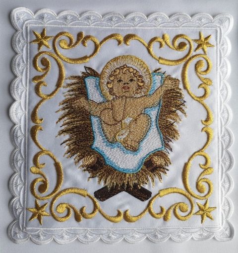 Bielizna kielichowa _ Boże narodzenie (3) - zdjęcie 2 - Bielizna kielichowa _ Boże narodzenie (3)