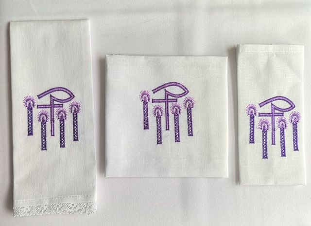 Bielizna kielichowa adwentowa (1) - zdjęcie 2 - Bielizna kielichowa - 403