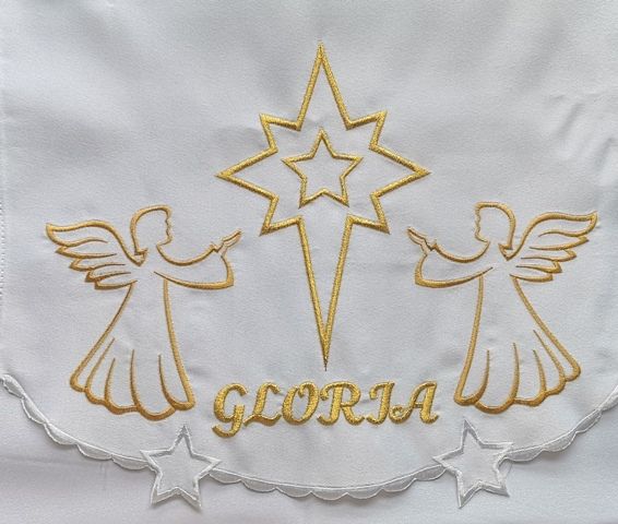 Obrus na Boże Narodzenie (1) - zdjęcie 2 - Obrus na Boże Narodzenie (1)