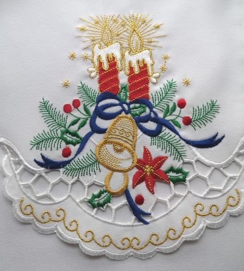 Obrus na Boże Narodzenie (2) - zdjęcie 3 - Obrus na Boże Narodzenie (2)