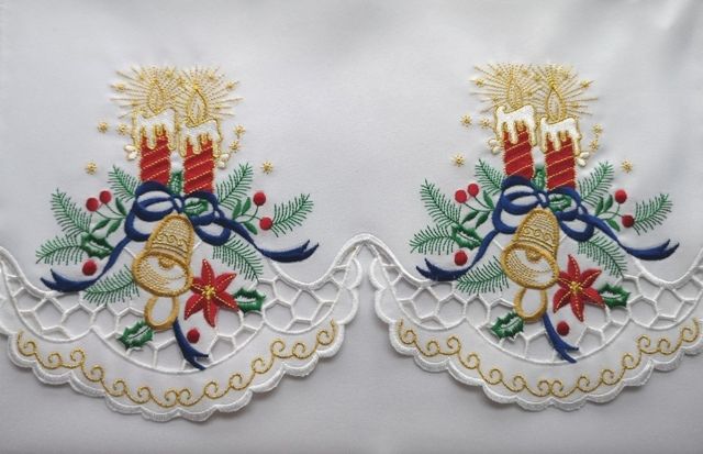 Obrus na Boże Narodzenie (2) - zdjęcie 4 - Obrus na Boże Narodzenie (2)