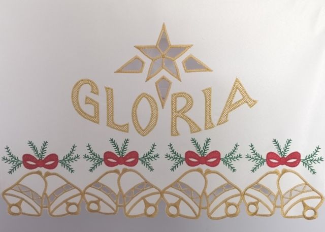 Obrus na Boże Narodzenie Gloria (3) - zdjęcie 4 - Obrus na Boże Narodzenie Gloria (3)
