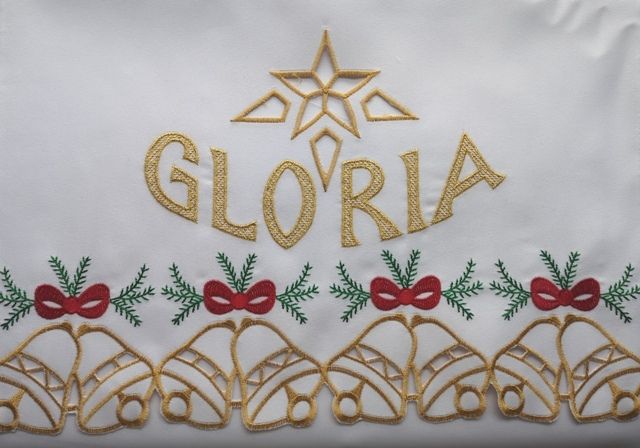 Obrus na Boże Narodzenie Gloria (3) - zdjęcie 3 - Obrus na Boże Narodzenie Gloria (3)