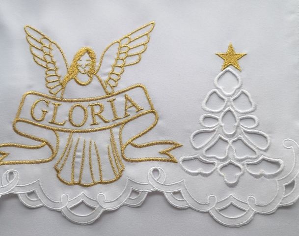 Obrus na Boże Narodzenie Gloria+ Anioł (4) - zdjęcie 2 - Obrus na Boże Narodzenie Gloria+ Anioł (4)