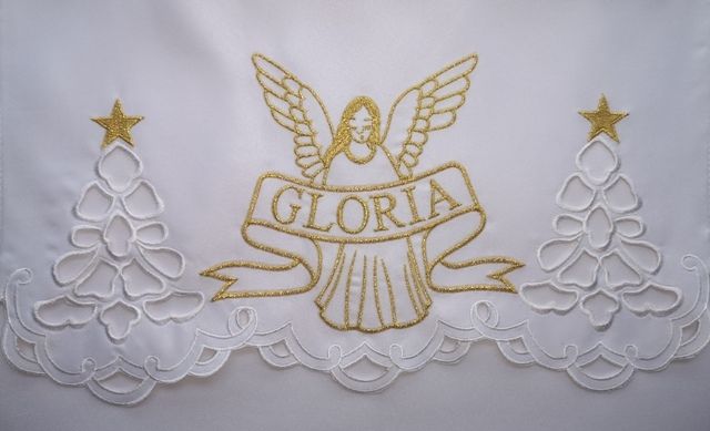 Obrus na Boże Narodzenie Gloria+ Anioł (4) - zdjęcie 4 - Obrus na Boże Narodzenie Gloria+ Anioł (4)