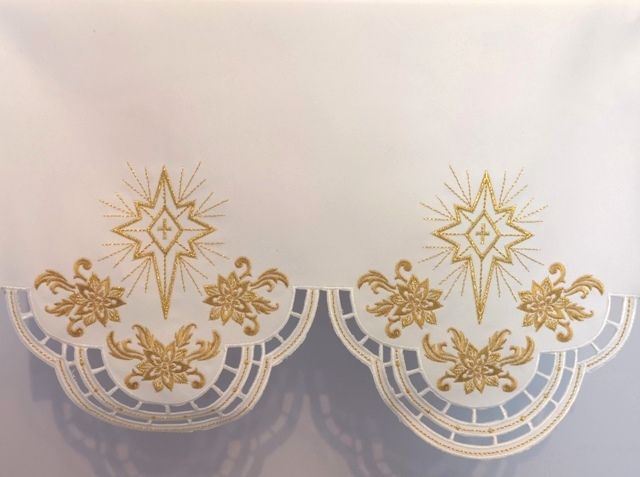 Obrus na Boże Narodzenie Gwiazda Betlejemska (6) - zdjęcie 3 - Obrus na Boże Narodzenie Gwiazda Betlejemska (6)