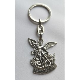 Brelok metalowy Michał Archanioł - Breloki religijne - Nowość