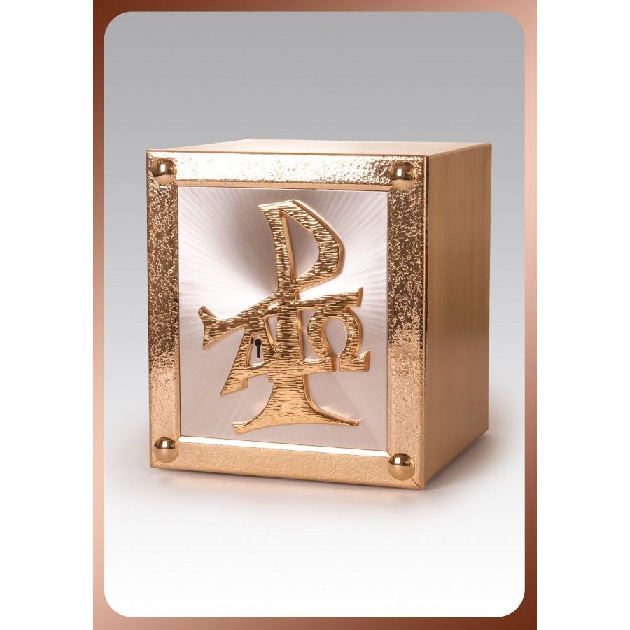 Tabernakulum mosiężne Alfa i Omega (38)