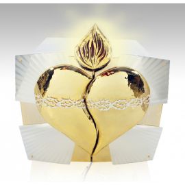 Tabernakulum mosiężne symbol gorejącego krzewu (50) - TABERNAKULA - Nowość