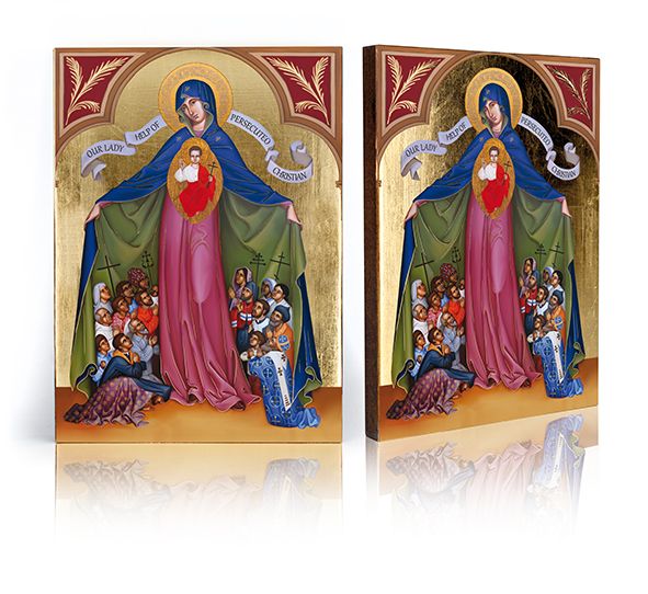 Ikona Matka Boża Prześladowanych Chrześcijan