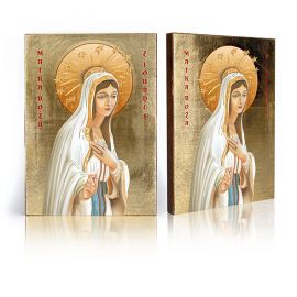 Ikona Matka Boża z Lourdes - Francja - Matka Boża - Nowość