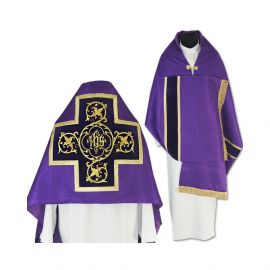 Welon liturgiczny fioletowy z frędzlami (42) - WELONY - Nowość