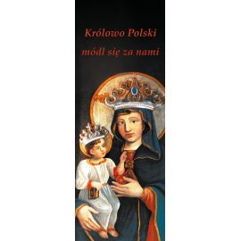 Baner Matka Boża Piekarska "Królowo Polski módl się za nami" - Banery z Matką Bożą - Nowość
