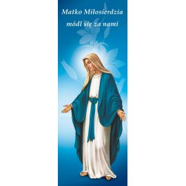 Baner Matka Boża Niepokalana"Matko Miłosierdzia módl się za nami" (2) - Banery z Matką Bożą - Nowość