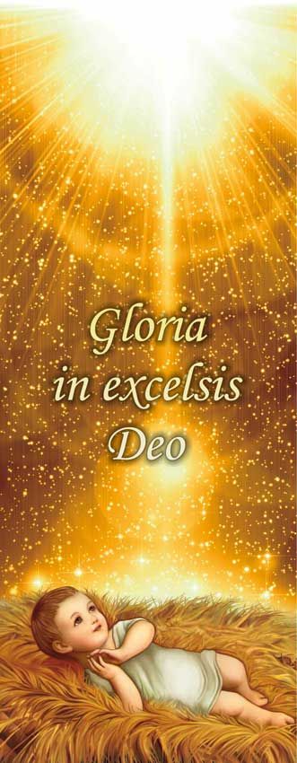 Baner na Boże Narodzenie - Gloria in Excelsis Deo (3)