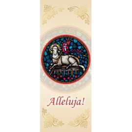Baner Dobry pasterz - Alleluja! - BANERY WIELKANOCNE - Nowość