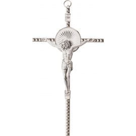 Krzyż metalowy z promieniami 16,5 cm - KRZYŻE, KRZYŻYKI - Nowość