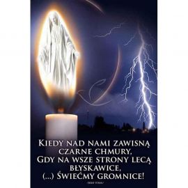 Plakat - Kiedy nad nami zawisną czarne chmury… - Plakaty adwentowe - Nowość